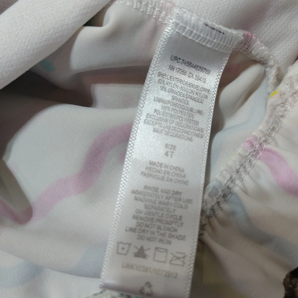 Little Planet by‎ Carter’s Organic Swimsuit 3T Little Me Rash Guard 4T Lot